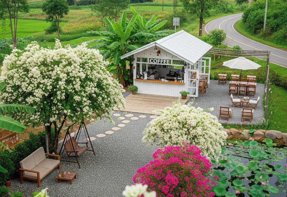 9 ไอเดียร้านกาแฟสวยน่ารัก รูปที่ 3