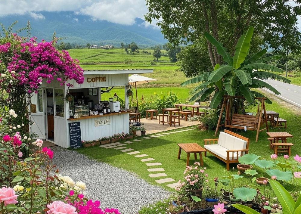 9 ไอเดียร้านกาแฟสวยน่ารัก รูปที่ 4