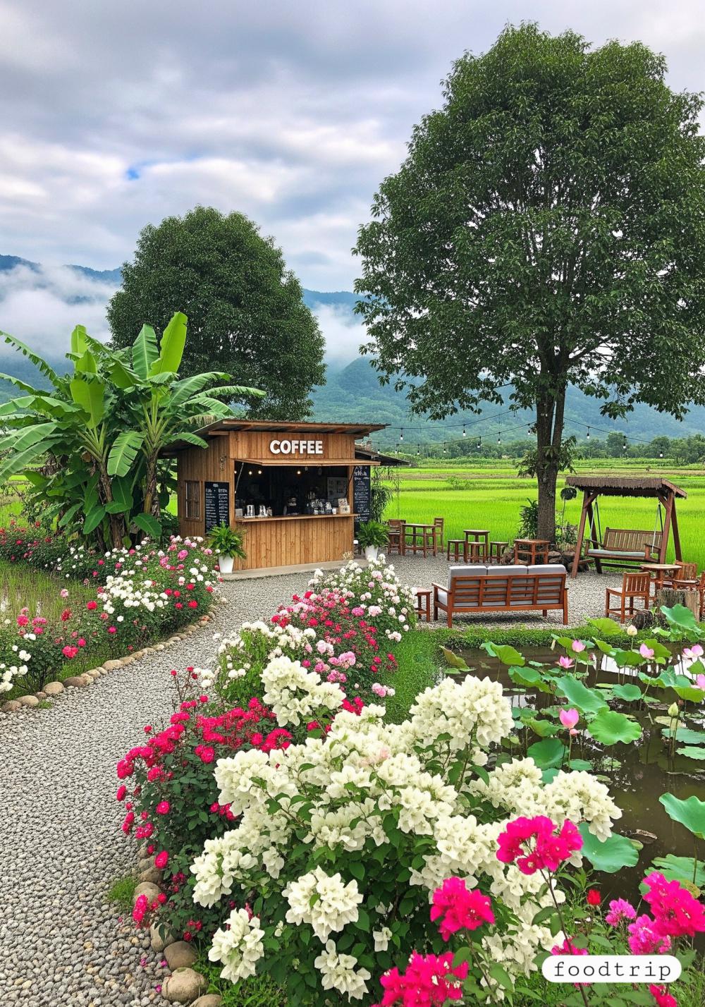 9 ไอเดียร้านกาแฟสวยน่ารัก รูปที่ 8