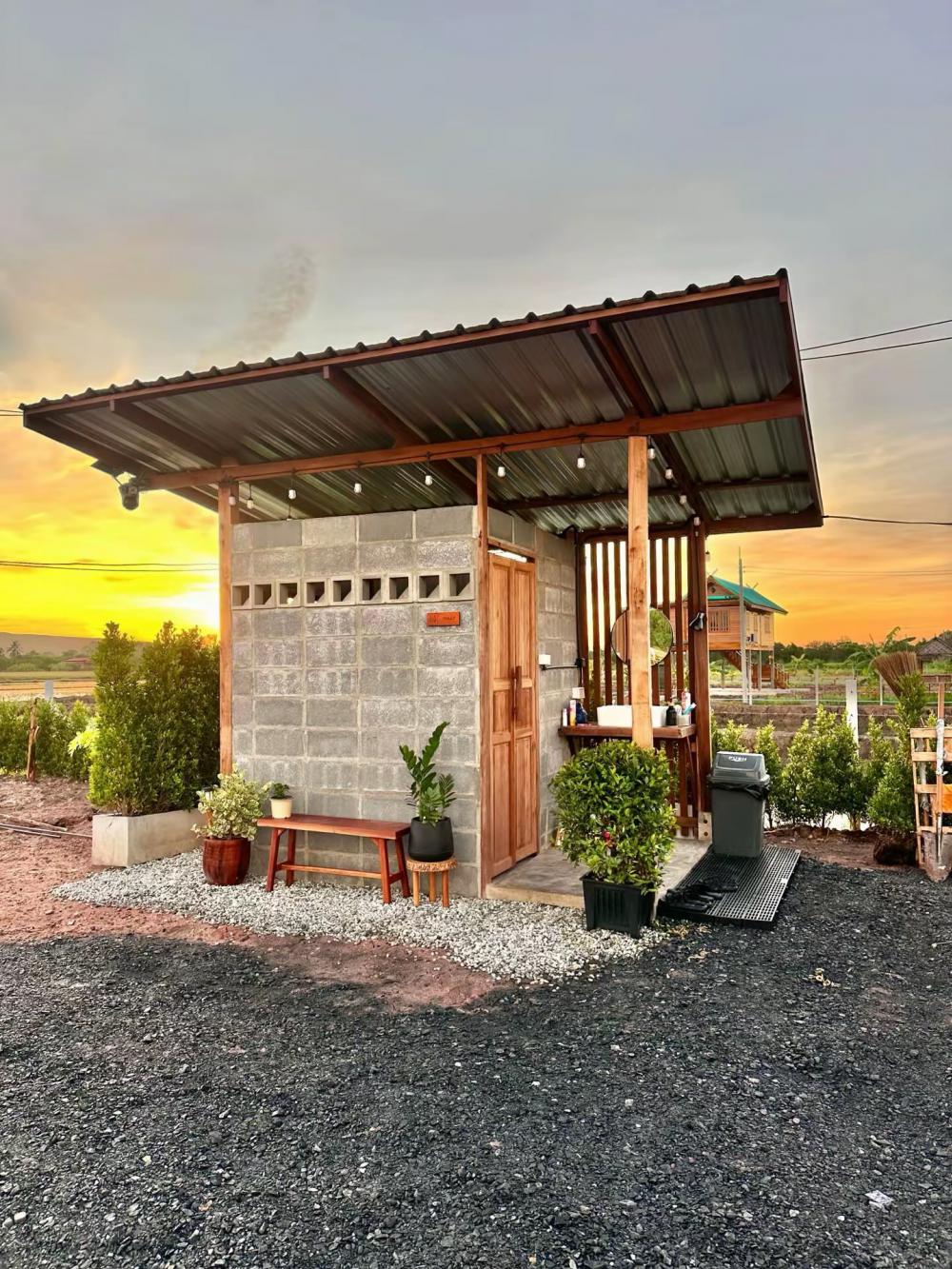 ห้องน้ำวินเทจ ปูนเปลือยเท่ๆ รูปที่ 8