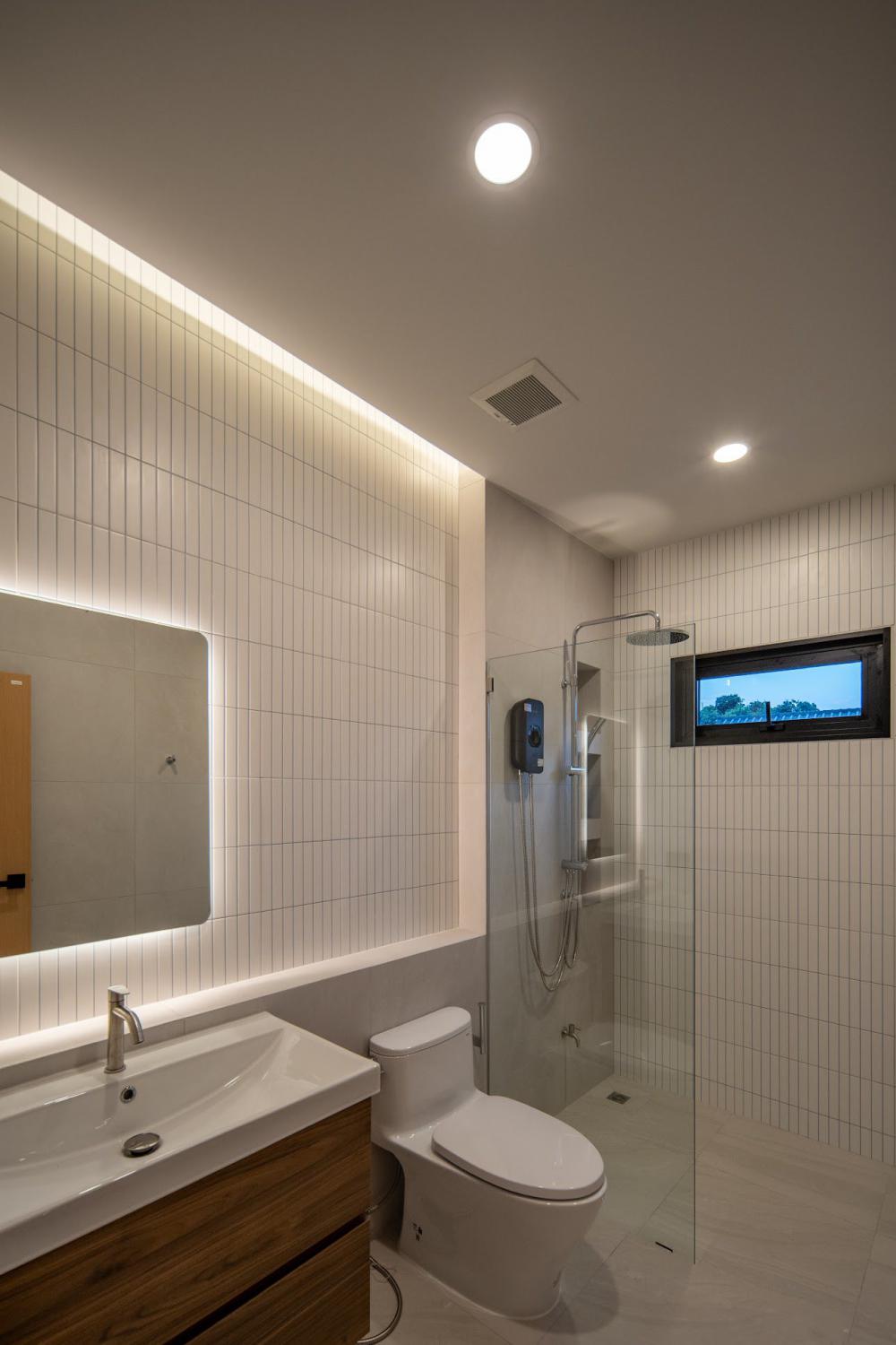 บ้านชั้นเดียว ออกแบบทันสมัย ตกแต่งภายในและภายนอกได้ลงตัว รูปที่ 13