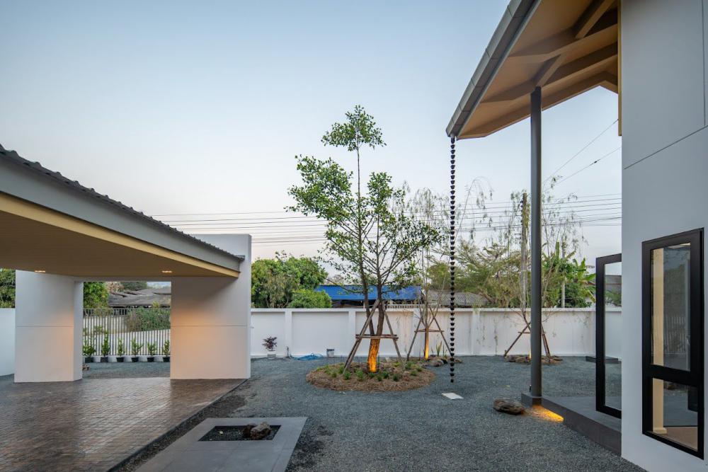 บ้านชั้นเดียว ออกแบบทันสมัย ตกแต่งภายในและภายนอกได้ลงตัว รูปที่ 19