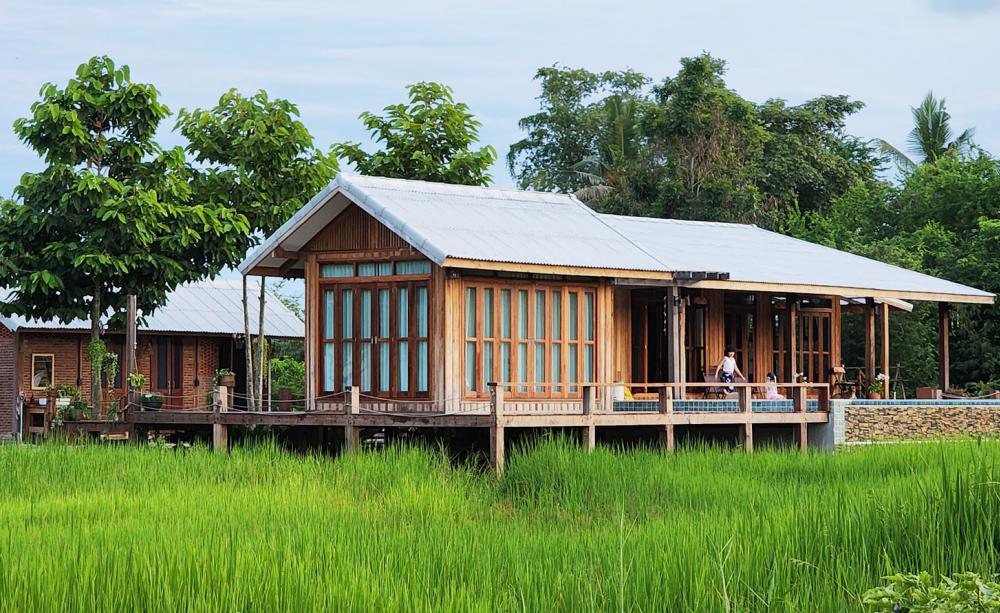 Chann Jiva FarmStay Thailand สไตล์บ้านนาบ้านสวนสวย รูปที่ 13
