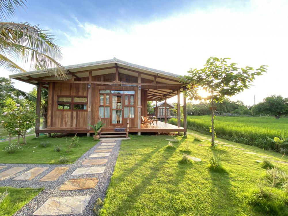 Chann Jiva FarmStay Thailand สไตล์บ้านนาบ้านสวนสวย รูปที่ 3