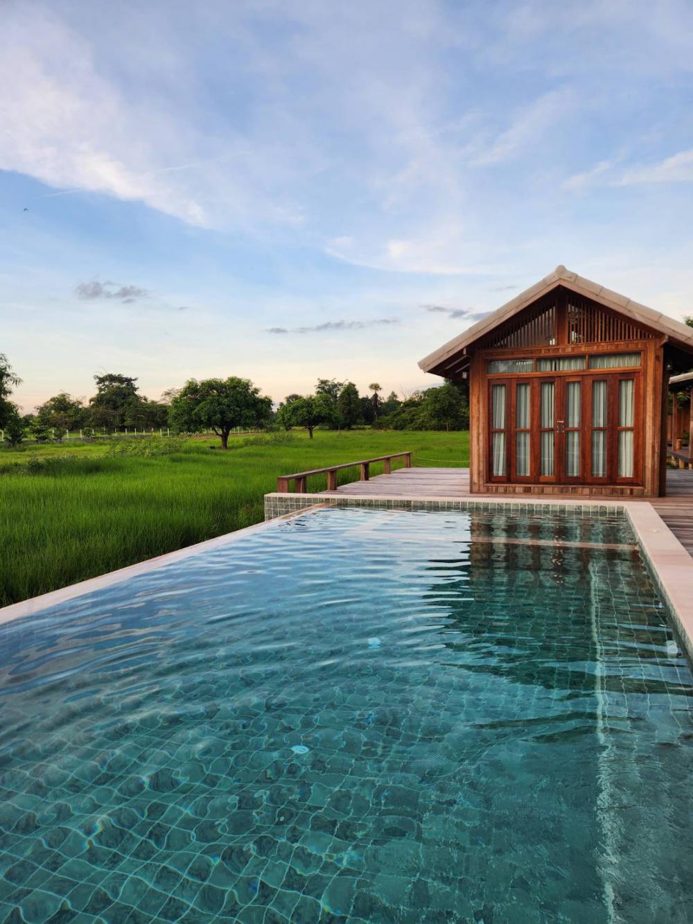 Chann Jiva FarmStay Thailand สไตล์บ้านนาบ้านสวนสวย รูปที่ 5