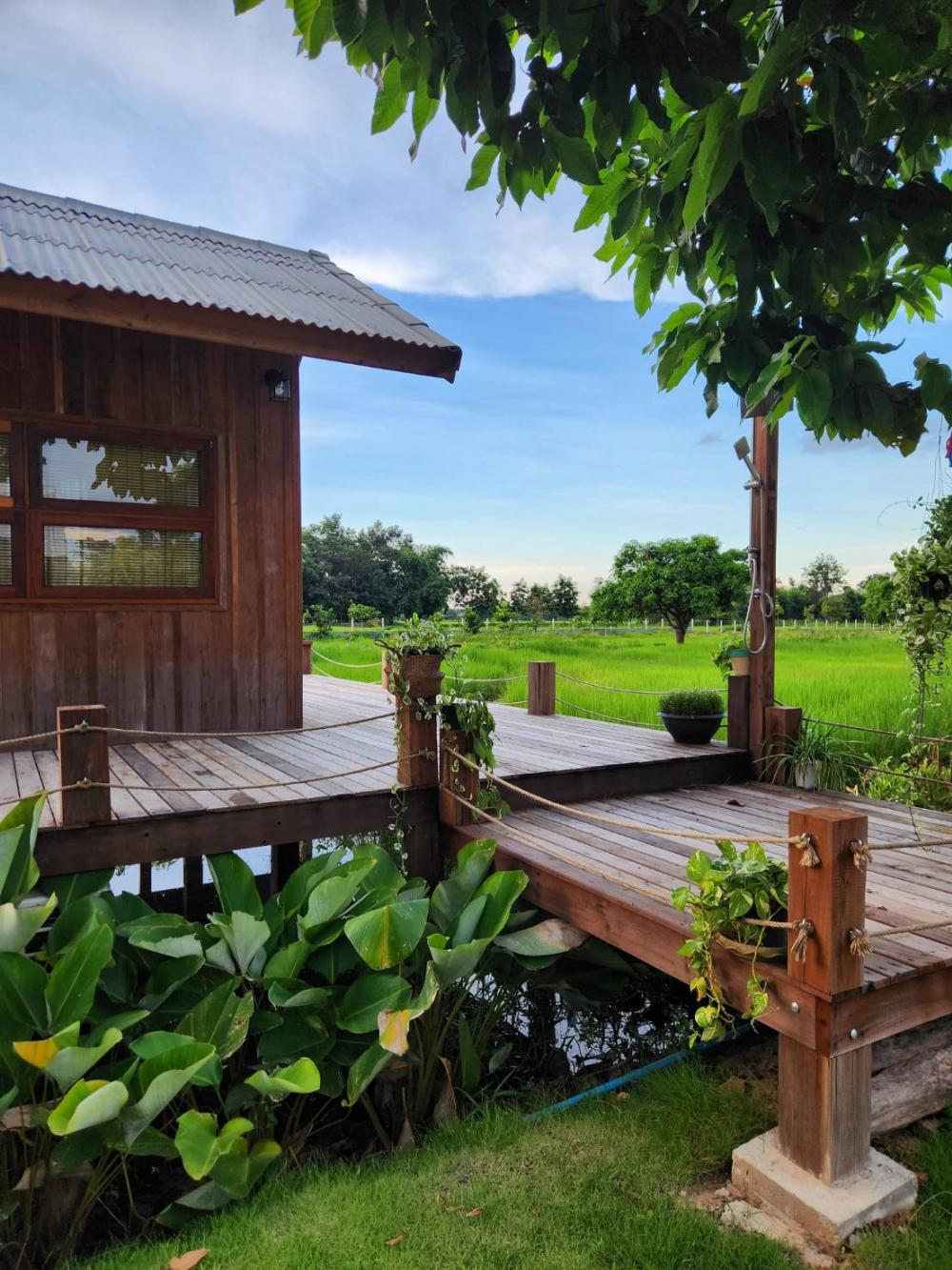Chann Jiva FarmStay Thailand สไตล์บ้านนาบ้านสวนสวย รูปที่ 9