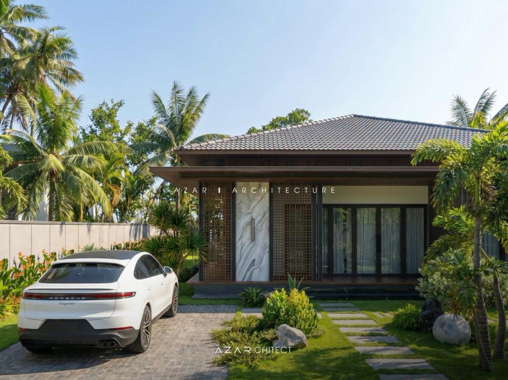 บ้านทรอปิคอลลงตัวกับสวนในบ้าน บ้านขนาด 3 ห้องนอน 2 ห้องน้ำ รูปที่ 6