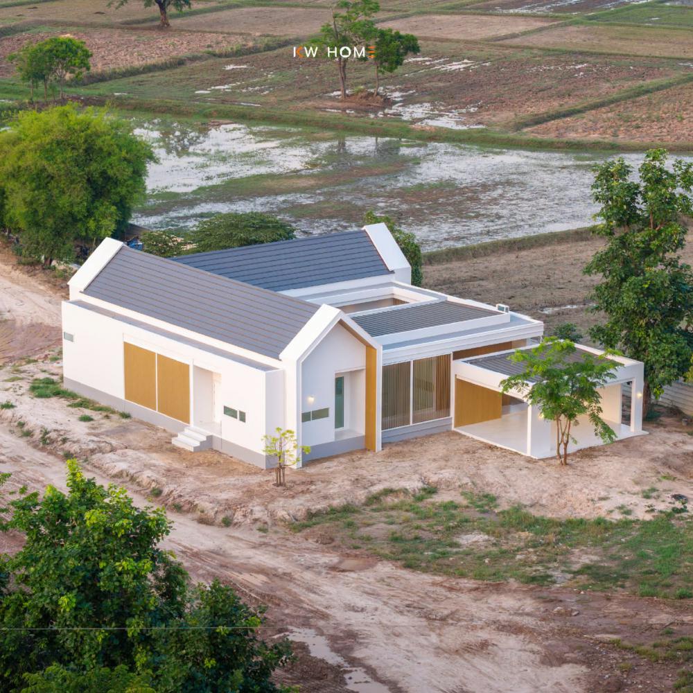 บ้านพักสไตล์โมเดิร์นนอร์ดิก คสล.1 ชั้น 2 ห้องนอน 3 ห้องน้ำ โรงจอดรถ 2 คัน รูปที่ 18