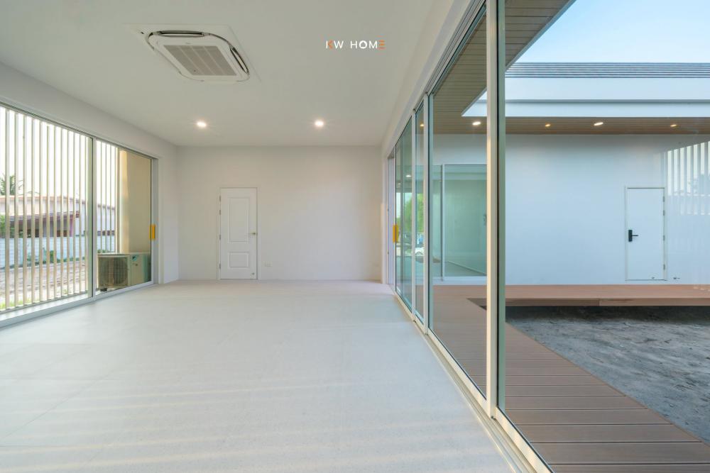 บ้านพักสไตล์โมเดิร์นนอร์ดิก คสล.1 ชั้น 2 ห้องนอน 3 ห้องน้ำ โรงจอดรถ 2 คัน รูปที่ 7