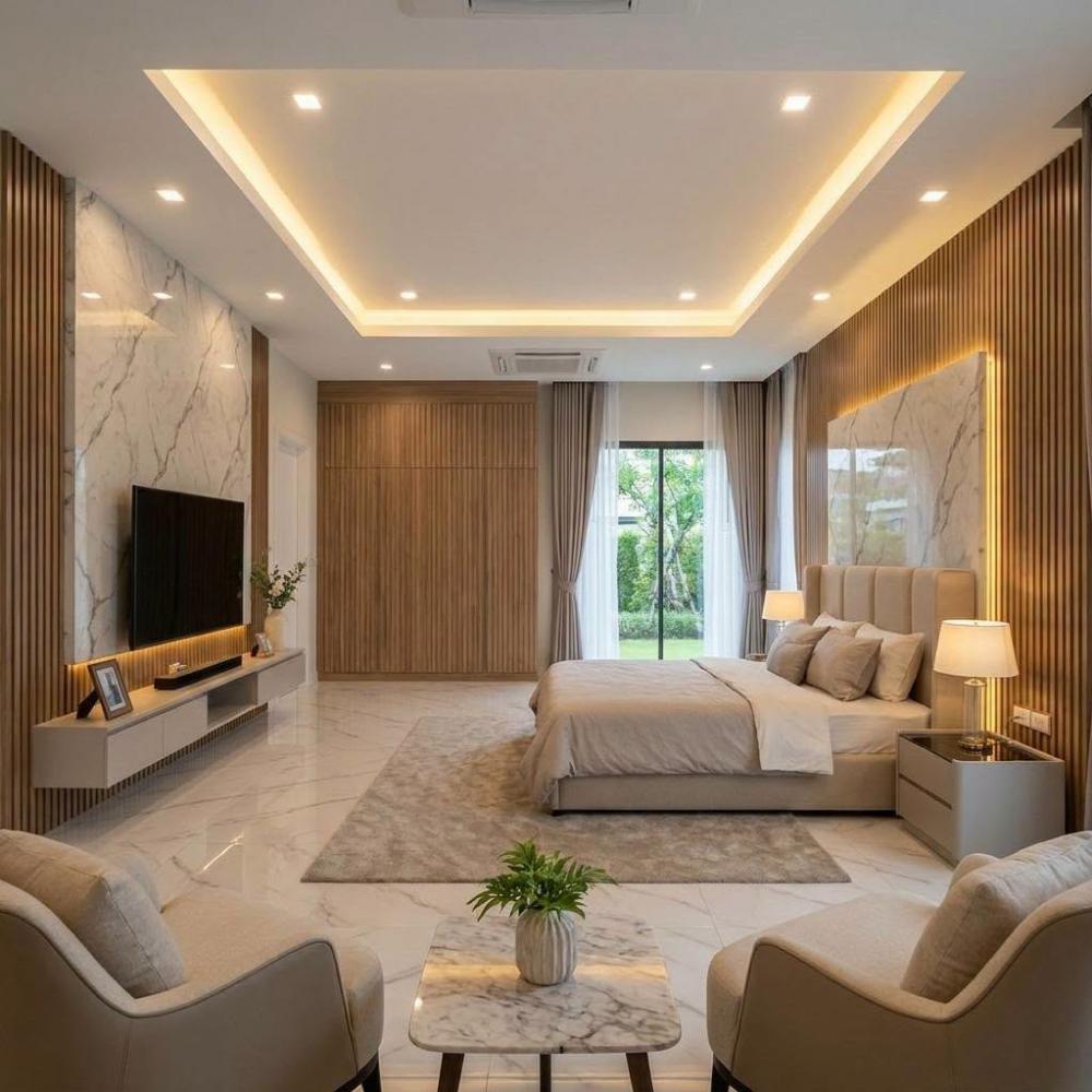 บ้านสองชั้น ขนาด 5 ห้องนอน 6 ห้องน้ำ รูปที่ 4