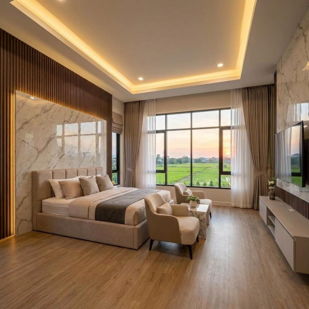 บ้านสองชั้น ขนาด 5 ห้องนอน 6 ห้องน้ำ รูปที่ 5