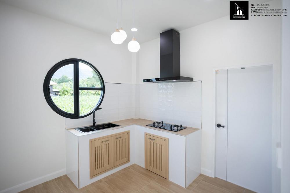บ้านทรง Nordic 3 ห้องนอน  1 ห้องน้ำ 1 ห้องโถง 1 ห้องครัว รูปที่ 12