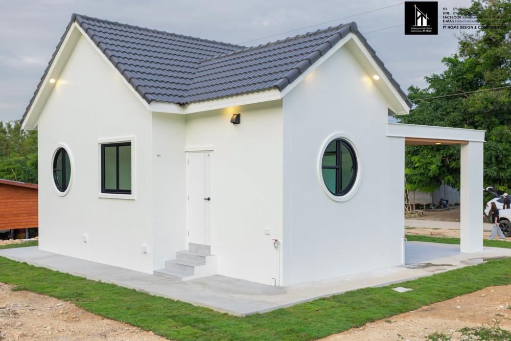 บ้านทรง Nordic 3 ห้องนอน  1 ห้องน้ำ 1 ห้องโถง 1 ห้องครัว รูปที่ 30