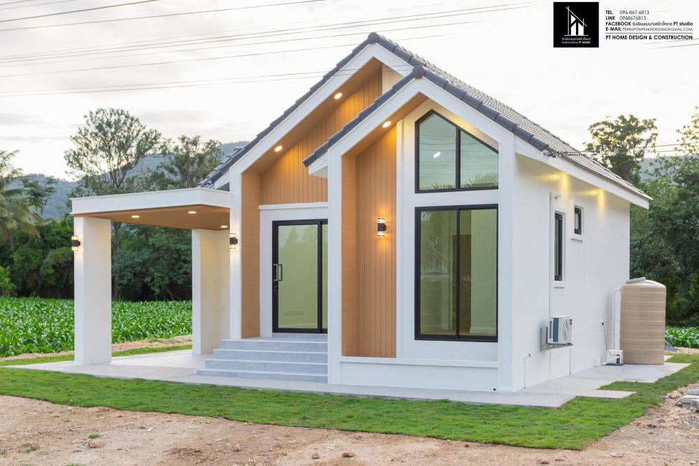 บ้านทรง Nordic 3 ห้องนอน  1 ห้องน้ำ 1 ห้องโถง 1 ห้องครัว รูปที่ 4