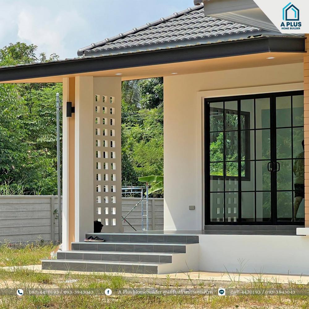 บ้านพักอาศัย มินิมอล 3 ห้องนอน 2 ห้องน้ำ งบ 2-2.2 ล้านบาท รูปที่ 2