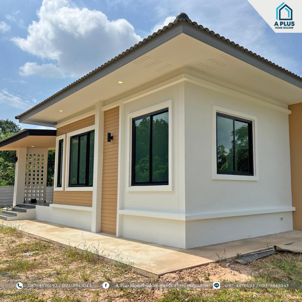 บ้านพักอาศัย มินิมอล 3 ห้องนอน 2 ห้องน้ำ งบ 2-2.2 ล้านบาท รูปที่ 4