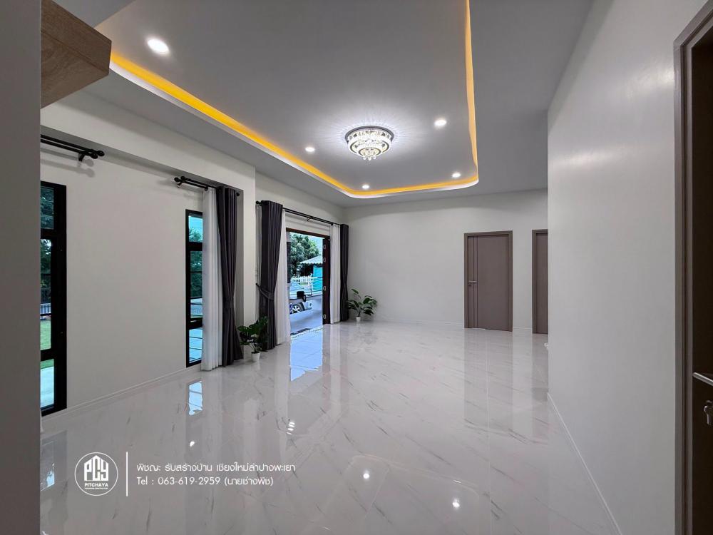 แบบบ้านชั้นเดียว สไตล์คอนเทมโพรารี่ 4 ห้องนอน 2 ห้องน้ำ รูปที่ 12