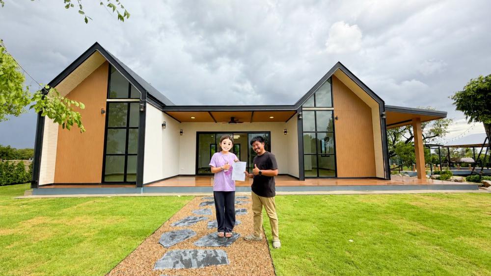 บ้านมินิมอลนอร์ดิกและสวนในบ้าน ออกแบบได้ธรรมชาติและน่าอยู่ รูปที่ 2
