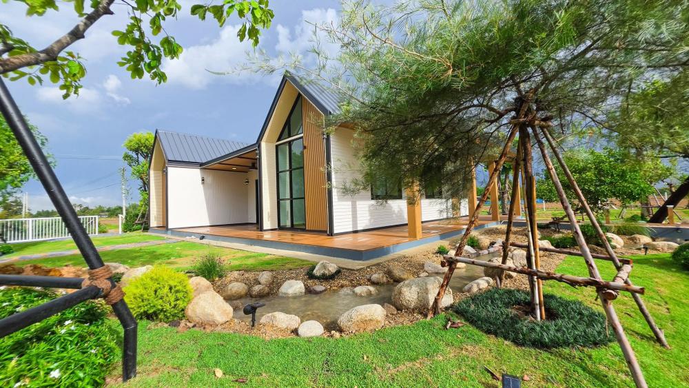 บ้านมินิมอลนอร์ดิกและสวนในบ้าน ออกแบบได้ธรรมชาติและน่าอยู่ รูปที่ 4