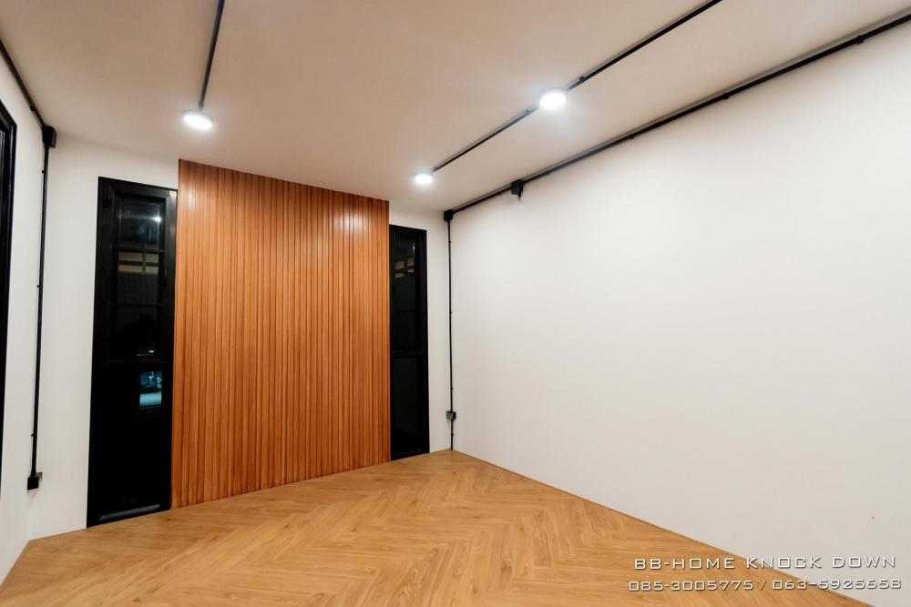 บ้านพักตากอากาศน็อคดาวน์โครงเหล็ก​ ยกใต้ถุนสูง รูปที่ 20