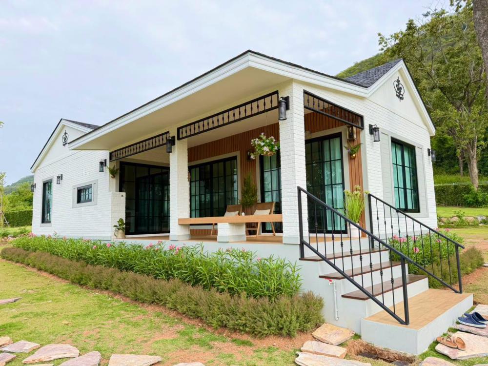 บ้านพักอาศัยชั้นเดียวเนินเขาเหมาะกับการพักผ่อน รูปที่ 14