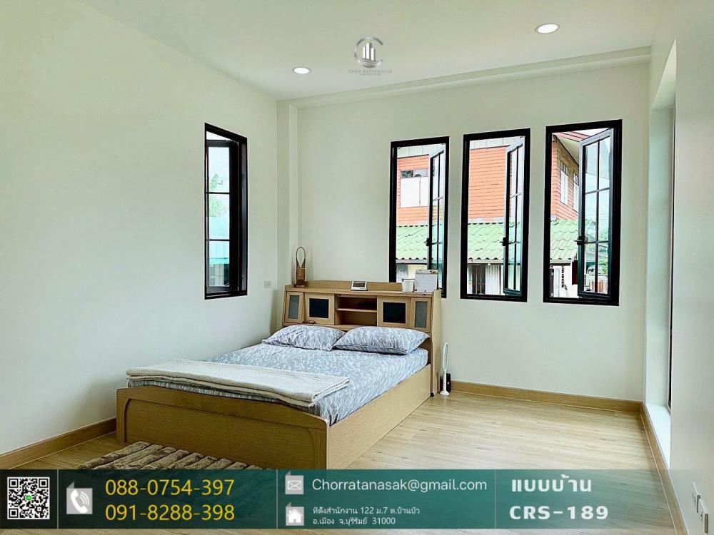 บ้านสไตล์คอนเทมโพรารี่มินิมอล ขนาด 3 ห้องนอน 1 ห้องน้ำ รูปที่ 10